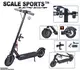 Электросамокат Scale Sports SS-11. Titan Black (6119922)
