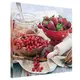 Картина на холсте Смородина и клубника 65x65 см (H6565_YM015)