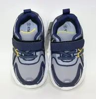 Стильні весняні кросівки для малюків у кольорі Blue & Grey застібки липучки синій
