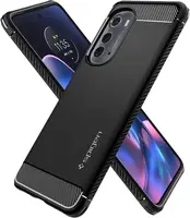 Чохол Spigen для Motorola Edge (2022) - Rugged Armor, Matte Black (ACS05544)