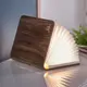 Светильник-книга на аккумуляторе Smart Book мини Gingko (Англия), дерево орех
