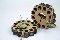Органайзер для ниток ТМ Embroidery Craft Зонтик грецкий орех OG-037