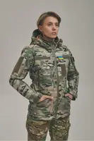 Женская зимняя куртка Soft Shell 2 в 1 мультикам.