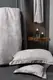 Полуторное Турецкое Постельное Белье First Choice Jacquard Satin Nichol Raindrops 160х220см