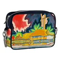 Сумка на цепочке Китайский домик 21x17x7 см
