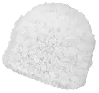 Шапка для плавання Aqua Speed RUFFLE CAP 5740 білий Жін OSFM