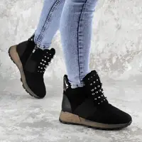 Черевики жіночі зимові Fashion Haddie 2283 36 розмір 23,5 см Чорний