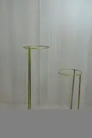 Підставка під квіти DecorArt "Меріда 300d140" 30x14 см золото.чорний