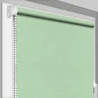 Рулонная штора Rolets Лён 1-2073-300 30x170 см открытого типа Мятная