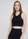 Топ-майка в рубчик HALTER TOP RIB 18863 L-XL черный