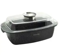 Гусятница с крышкой Kamille KM-4433 5,5 л