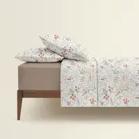 Сімейна постільна білизна з простирадлом на резинці PASTEL GARDEN CS5