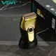 Профессиональная электробритва VGR V-383 Finale Shaver с подставкой, мужская бритья машинка