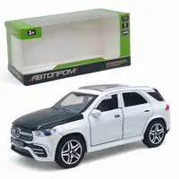 Машинка металева, двері, інерція Mercedes Автопром (білий)