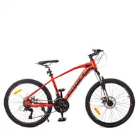 Велосипед Profi G24VELOCITY-A24-2 24 дюйма красный