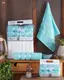 Набор полотенец Турция Gulcan Lux Cotton Blue 90х50см (2 шт) + 140х70см (2 шт)