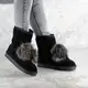 Угги женские Fashion Buford 2337 38 размер 24,5 см Черный
