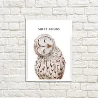 Постер в рамке Sweet dreams 15x21 см, A5 (WMT5_19NG016_WH)