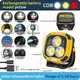 Прожектор фонарь кемпинг W891-1-3COB(White+Yellow)+5SMD(Red) Power bank