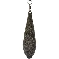 Грузило Brain Long Cast текстурное покрытие "Camo Black" 150г (1858-10-62)