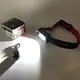Фонарь налобный M-006-XPG+8SMD+4SMD(white+red+green+blue+UV), Фонарь аккумуляторный для рыбалки