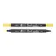 Маркер акварельный Santi Brush SWB-01 391057 светло-желтый