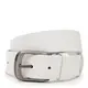 Мужской кожаный ремень Borsa Leather V1115FX06-white