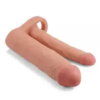 Подвійна Насадка Add 2" Double Penis Sleeve