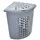 Корзина для белья угловая Stenson 122051-grey 45 л серая
