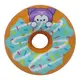 Сквиш-антистресс аниме "Пончики Sanrio" (Куроми/Kuromi), рыжий