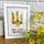 Постер в рамке Все буде Україна! 30x42 см, A3 (WMT3_22U008_WH)