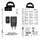 Адаптер сетевой HOCO Star single port PD charger N76 |25W/3A, PD/QC, GaN|