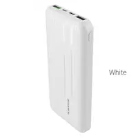 Зовнішній акумулятор Power bank BOROFONE Uranus BJ9 PD+QC3.0 10000 mAh батарея зарядка Білий Оригінал