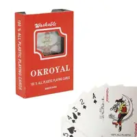 Уценка. Колода карт "Okroyal"  - трещина на крышке