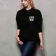 Свитшот унисекс "Влюбляться", Черный, XXL, русский