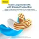 Кабель Baseus high Speed Seven types of RJ45 10Gigabit network cable (round cable) |20m|