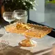 Фруктовница стеклянная на ножке 29х16.5х11 см прямоугольная ваза для фруктов HP-YH-83