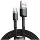 Кабель USB Baseus Type-С СATKLF-С-T-Grey-BlaСk 1 м серый с черным