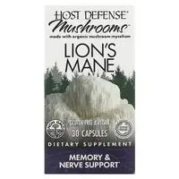 Натуральна добавка Host Defense Lion's Mane, 30 вегакапсул