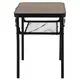 Стол Bo-Camp Garland 60x45 cm Black/Wood look (1404195)