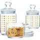 Набор банок для сыпучих продуктов Luminarc Serafina P-9112 3 предмета