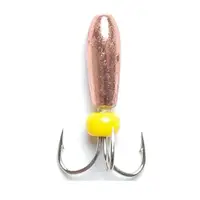 Мормышка вольфрамовая Lucky John Чёртик с отверстиями 4.2мм. 1.85г (3042-C)