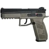 Пістолет страйкбольний ASG CZ P-09. Blowback. Dark earth Green Gas кал. 6 мм