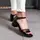 Женские босоножки Fashion Gex 2816 38 размер 24,5 см Черный