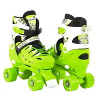 Раздвижные ролики квады Scale Sports. Green (размер 29-33)
