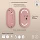 Мышь компьютерная безпроводная Logitech Pebble Mouse 2 M350s Tonal Rose L910-007014 розовая