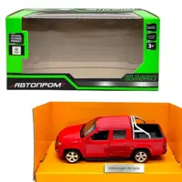 Машинка металлическая "Автопром: Volkswagen Amarok" (КРАСНЫЙ)