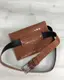 Женская сумочка на пояс 99105 рыжая