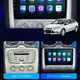 Штатная магнитола Lesko для Ford Focus II Рестайлинг 2007-2011 экран 9" 2+32 Wi-Fi GPS Optima Форд