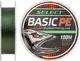 Шнур Select Basic PE (темн-зел.) 100м 0.24мм 18.2кг/40lb (1870-27-67)